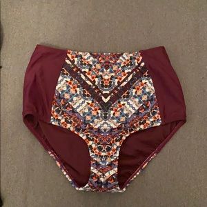 Athleta High Waisted Bathing Suit Bottoms
